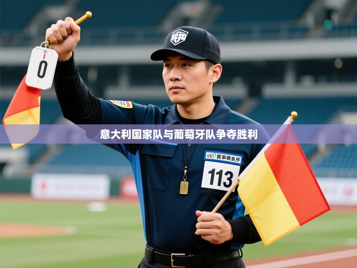 意大利国家队与葡萄牙队争夺胜利 第1张